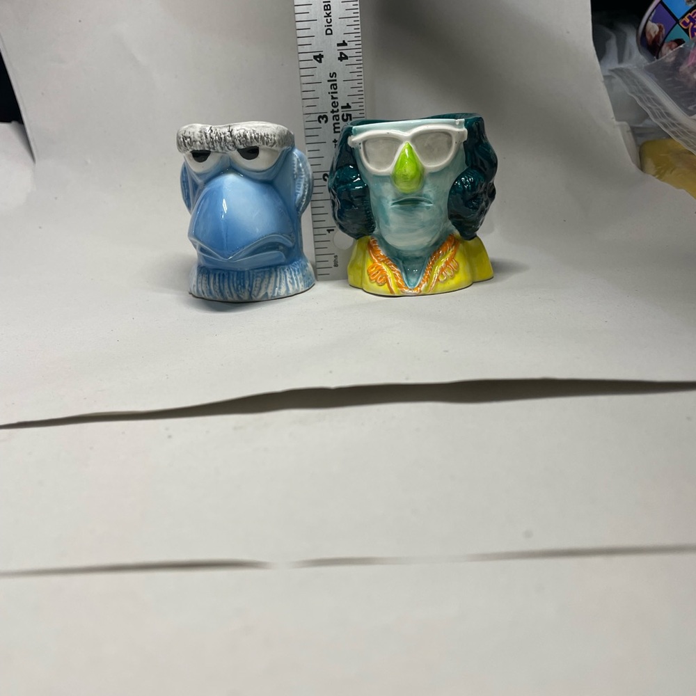 VTG 70s TasteSetter Jim Henson’s Muppets Sam Eagle & Zoot the Sax egg cups (2ct) - Picture 10 of 12